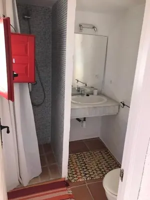Un baño de Beautiful and cozy cottage near Antequera