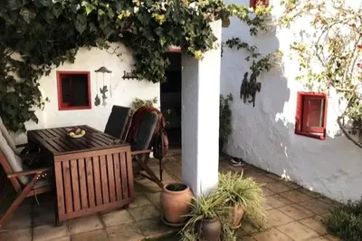 Jardín al aire libre en Beautiful and cozy cottage near Antequera