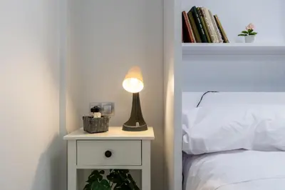 Cama o camas de una habitación en Mazamorra Home