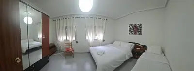 Cama o camas de una habitación en Confortable piso en Puertollano