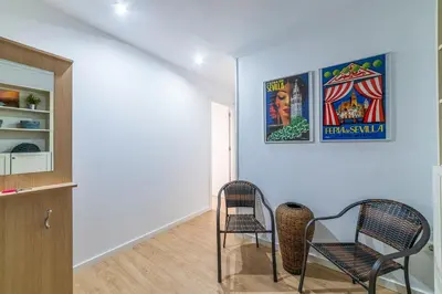 Zona de estar de Las Setas Luxury Apartment