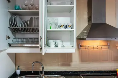 Una cocina o zona de cocina en Las Setas Luxury Apartment