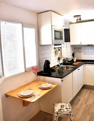 Una cocina o zona de cocina en Estudio Centro - San Julián