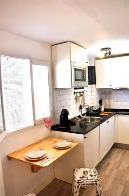 Una cocina o zona de cocina en Estudio Centro - San Julián
