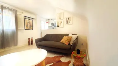 Zona de estar de Estudio Centro - San Julián