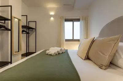Cama o camas de una habitación en ISG Apartments Palacios Malaver 23
