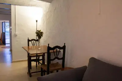 Zona de estar de La Casita del Pastor