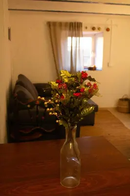 Zona de estar de La Casita del Pastor