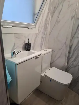 Un baño de Casita La Biznaga II