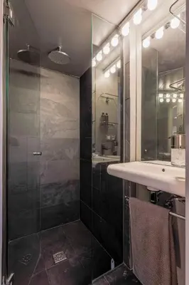 Un baño de Duplex with terrace and pool in the center, WiFi, AC Matahacas dos dormitorios