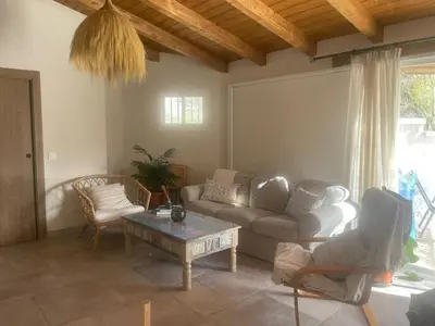 Zona de estar de House of flowers