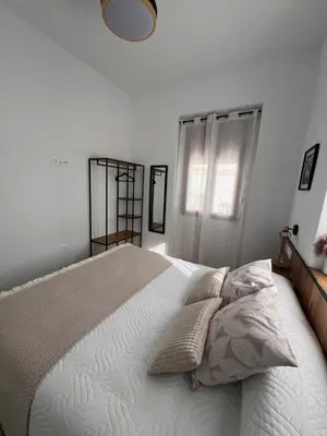 Cama o camas de una habitación en Casa Cueto