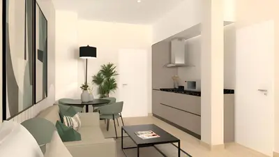 Una cocina o zona de cocina en ITC Córdoba by Soho Boutique