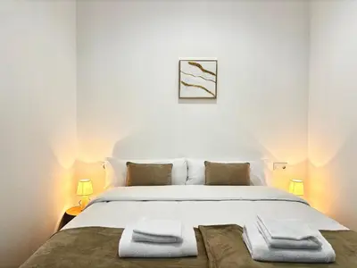 Cama o camas de una habitación en TAYP Sol 120
