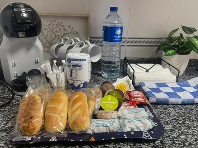 Comida en o cerca de este apartamento