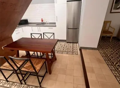 Zona de estar de La Casita de Anael