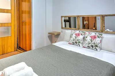 Cama o camas de una habitación en Azafran Apartment