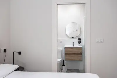 Un baño de Casa del Reloj Boutique, vistas catedral, parking cercano