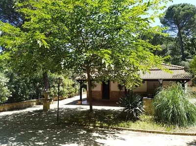 Jardín al aire libre en Casa en la sierra a 15 minutos de Cordoba