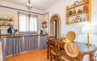 Una cocina o zona de cocina en Casa Arroyo Precioso