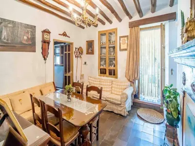Zona de estar de Holiday Home in Archidona with private pool