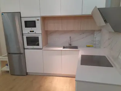 Una cocina o zona de cocina en Luis Montoto Acogedor