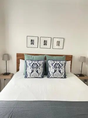 Cama o camas de una habitación en Apartamento en Sevilla, Alameda, Calle Feria