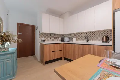 Una cocina o zona de cocina en Apartamento Gonzalez