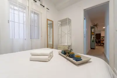 Cama o camas de una habitación en Apartamento Gonzalez