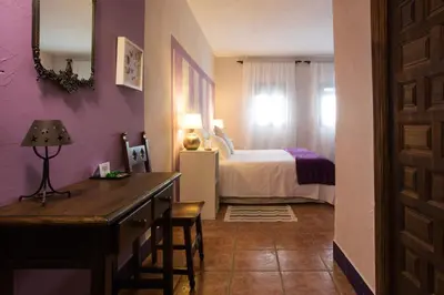 Cama o camas de una habitación en Cortijo Carrillo