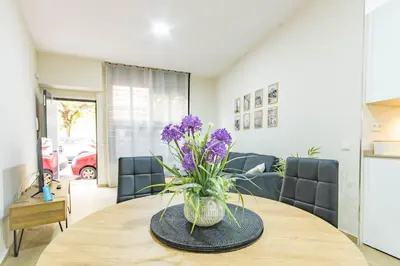 Zona de estar de Esencia de Cordoba. Loft Deluxe