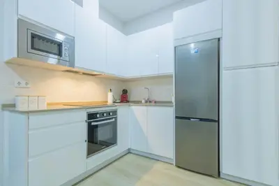 Una cocina o zona de cocina en Esencia de Cordoba. Loft Deluxe