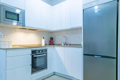 Una cocina o zona de cocina en Esencia de Cordoba. Loft Deluxe