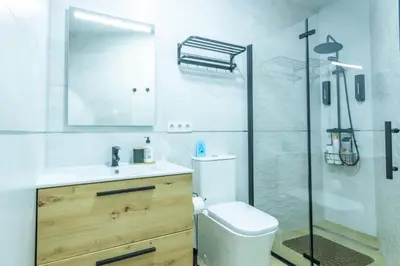 Un baño de Esencia de Cordoba. Loft Deluxe