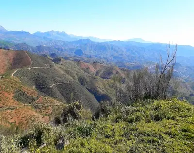 Paisaje cerca de esta villa