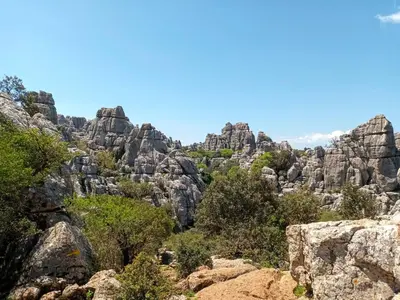 Paisaje cerca de esta villa