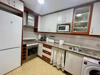 Una cocina o zona de cocina en Geysotur Duplex Balcon del Rio