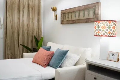 Cama o camas de una habitación en AvantiStays Esencia de Sevilla