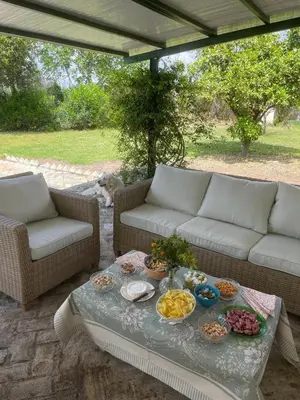 Zona de estar de Hacienda Don Rodrigo