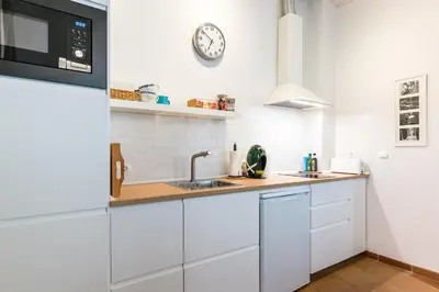Una cocina o zona de cocina en Veoapartment Don Pedro Niño