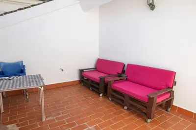 Zona de estar de Loft Callejón del Ayre
