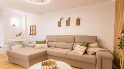 Zona de estar de Patio de la Judería Deluxe Apartment