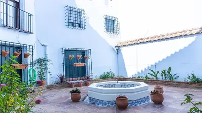 Jardín al aire libre en Patio de la Judería Deluxe Apartment