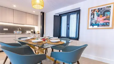 Una cocina o zona de cocina en Apartamentos Medina Suites Cordoba