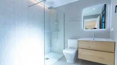 Un baño de Apartamentos Medina Suites Cordoba