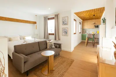 Zona de estar de Pickman Suites