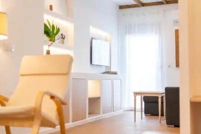 Zona de estar de Pickman Suites