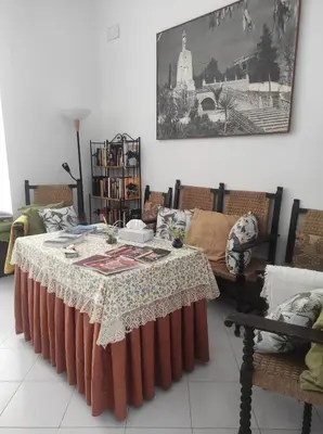 Zona de estar de Mesones Casa Rural