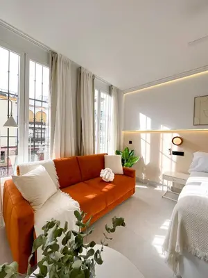 Cama o camas de una habitación en ISG Apartments Imagen
