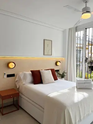 Cama o camas de una habitación en ISG Apartments Imagen